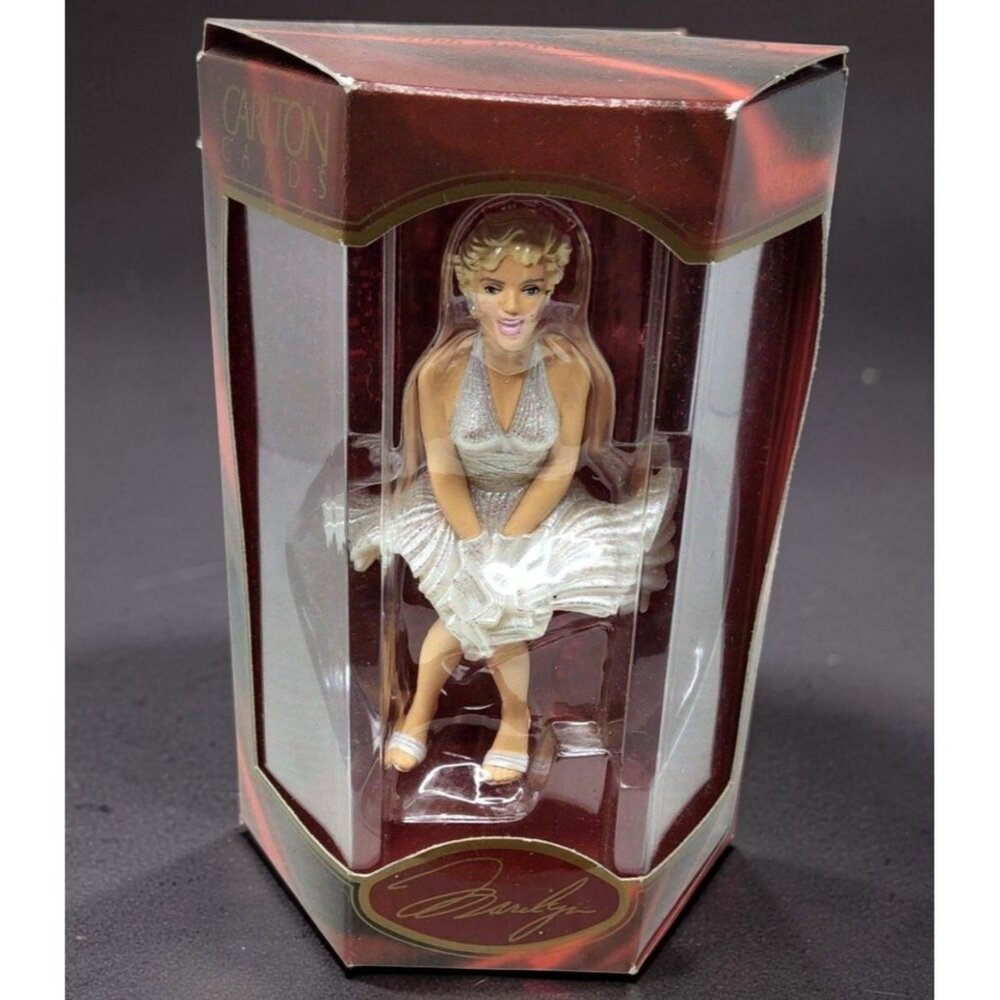 Vintage 1998 Carlton Cards Heiloom Collection Marilyn Monroe Ornament